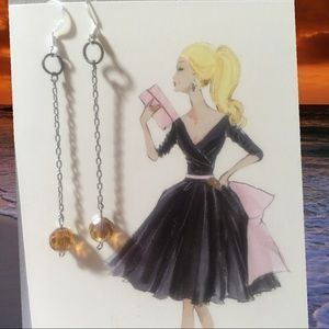 HAND MADE Silver earrings.